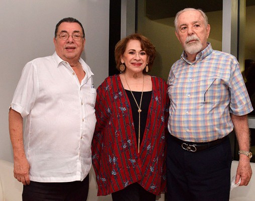 Carlos Nolasco, Jackie de Rivera y León Fizsman