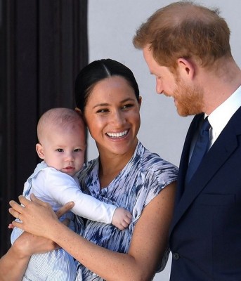 Así celebraron Harry y Meghan el primer año de su hijo Archie