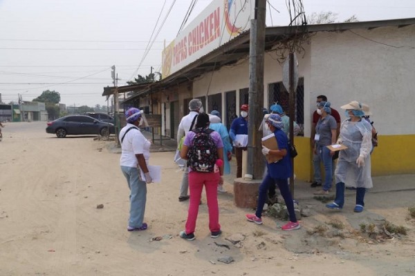 Equipos de Respuesta Rápida realizan acciones médico preventivas en barrios y colonias de SPS