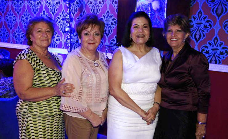 Foto del recuerdo Gemma Racciati, Rosa Idalia Gavidia, Elena Larios y Magdalena Barletta