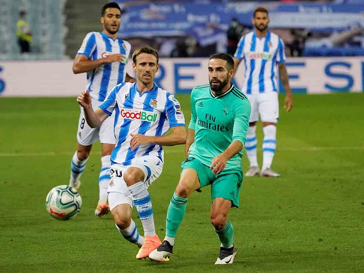 Con polémica arbitral: Real Madrid recupera el liderato de la Liga Santander al vencer de visita 1-2 a la Real Sociedad