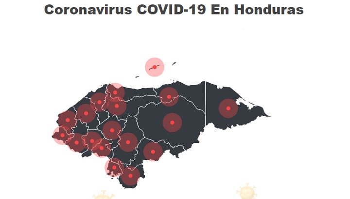 Honduras alcanza los 10.299 casos de COVID-19 de los que 336 han fallecido