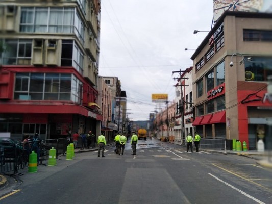 Inician operativo de limpieza e higienización de la tercera avenida de San Pedro Sula