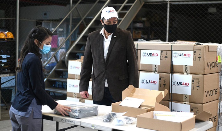 Gobierno de los EEUU a través USAID dona nuevo lote de ventiladores a Honduras para pacientes con COVID-19