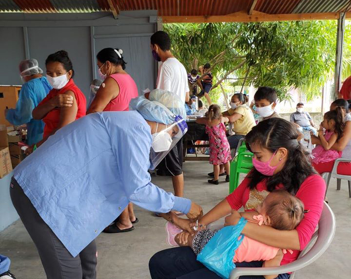 Jornada de vacunación continuará este mes de julio porque falta cubrir más de la mitad de la población meta