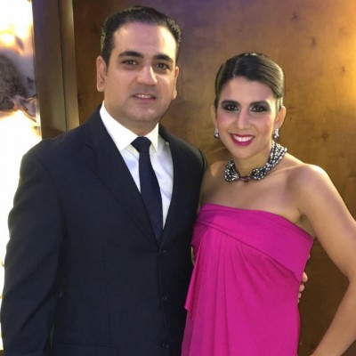 Melissa Faraj y Ricardo Hndal