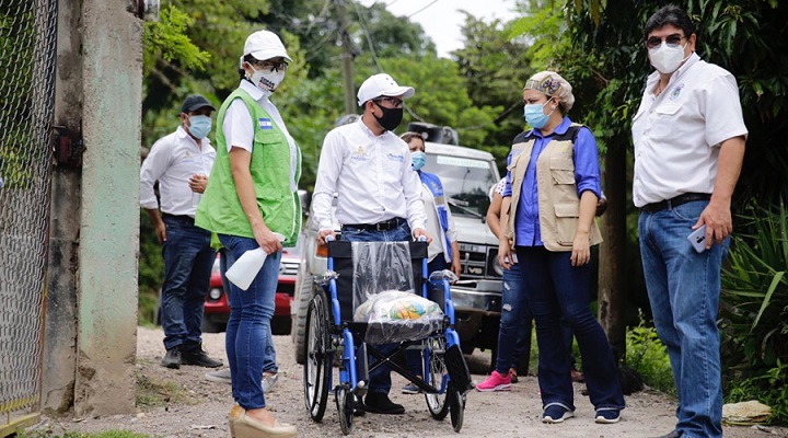 Más de 160 personas con discapacidad reciben beneficios en Copán Ruinas y Belén