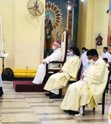 Ordenan dos nuevos sacerdotes en la diócesis de San Pedo Sula