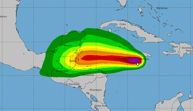 Islas de la Bahía en Alerta Amarilla por tormenta Tropical “Nana”