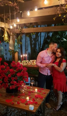 Romántica propuesta matrimonial de David Ruiz y Marjory Gonzáles