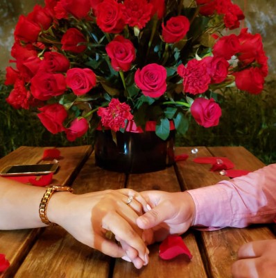 Romántica propuesta matrimonial de David Ruiz y Marjory Gonzáles
