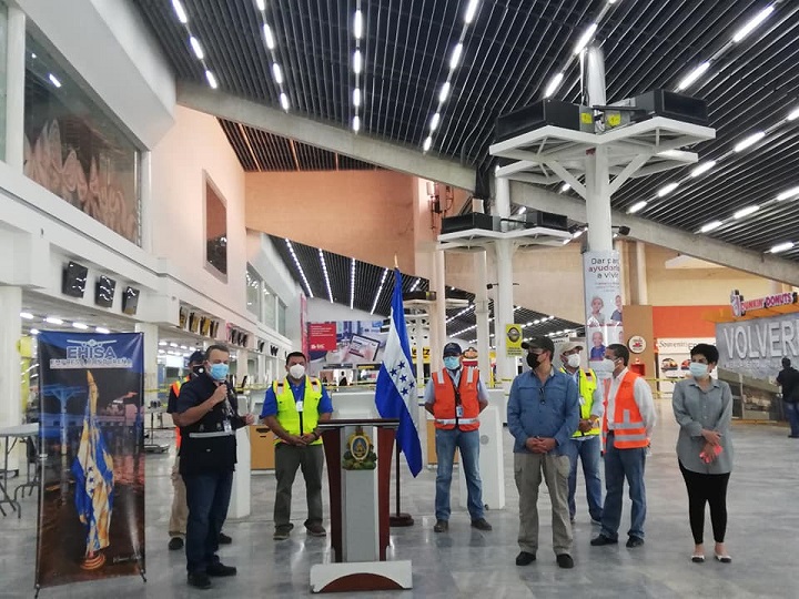 Rehabilitado para vuelos nacionales el Aeropuerto Ramón Villeda Morales de San Pedro Sula