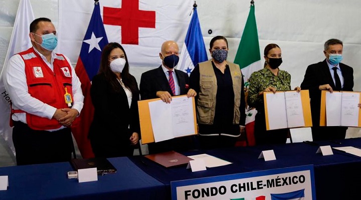 Gobierno recibe donativo del Fondo Conjunto de Cooperación Chile- México