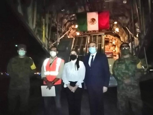 Ejército y Fuerza Aérea de México trasladan más de 15 toneladas de ayuda humanitaria a Honduras