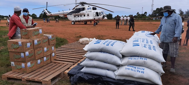 Grupo Jaremar y PMA llevan asistencia alimentaria a damnificados de la Mosquitia por las tormentas tropicales ETA e IOTA