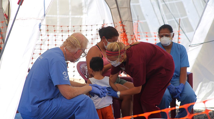 ONG norteamericana Samaritan's Purse brinda atención médica a más de 2.000 damnificados en el Valle de Sula