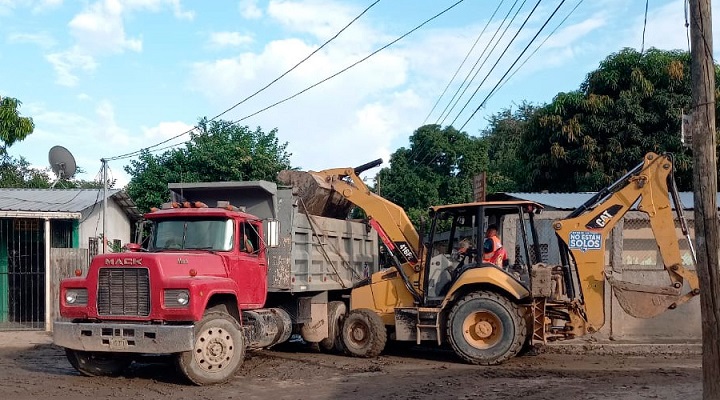 Se han recolectado más de 25.783 metros cúbicos de escombros en Puerto Cortés, Choloma y San Pedro Sula