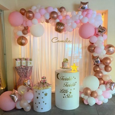 "Twinkle twinkle little star": Tierno baby shower para darle bienvenida a Camila Marianne