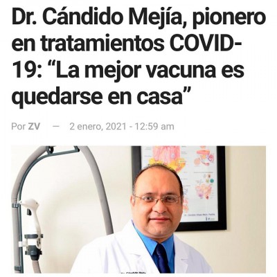 Fallece el doctor Cándido Ulises Mejía por Covid-19 en el Seguro Social de San Pedro Sula
