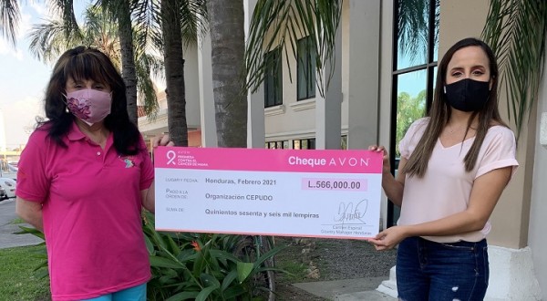 Liga Contra el Cáncer y Listones de Amor reciben donativo de Avon Promesa contra el Cáncer de mama