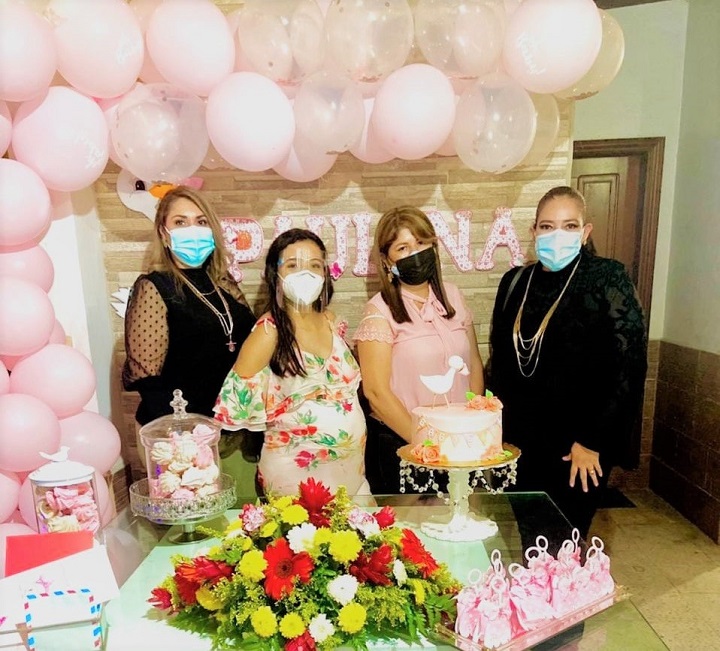 Especial baby shower en honor a Michelle Argueta