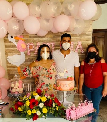 Especial baby shower en honor a Michelle Argueta