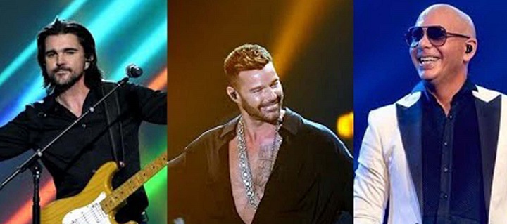 Juanes, Ricky Martin y Pitbull se unen al grupo de artistas que se presentarán en los Latin American Music Awards