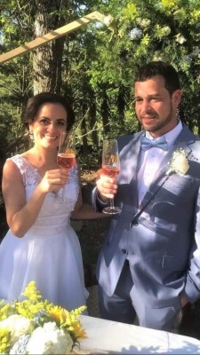 Edmanuel y Ema Melissa: la culminación de un gran amor de inspiración campestre 