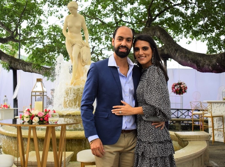 Festejan compromiso matrimonial de Joyce Andonie y Kenny Yuja