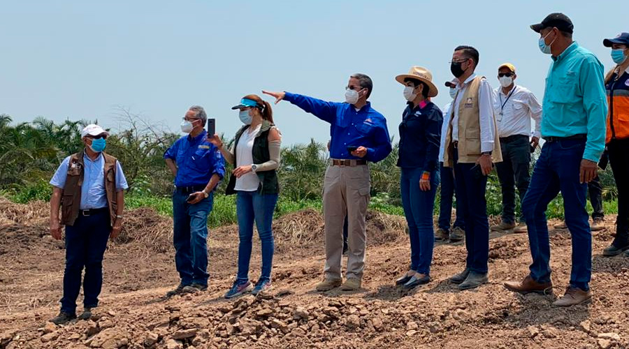 Comisión especial supervisa avances del plan de rehabilitación de bordos en el Valle de Sula