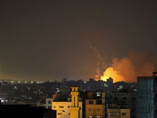 Las fotos más dramáticas de los fuertes enfrentamientos entre Israel y Hamas en Franja de Gaza