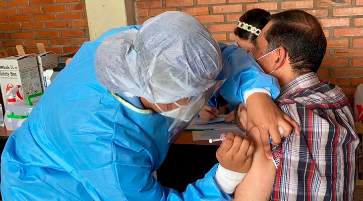 Arranca cuarta jornada nacional de vacunación contra la covid-19 en San Pedro Sula