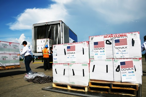 Estados Unidos dona a Honduras 1.5 millones de vacunas contra COVID-19