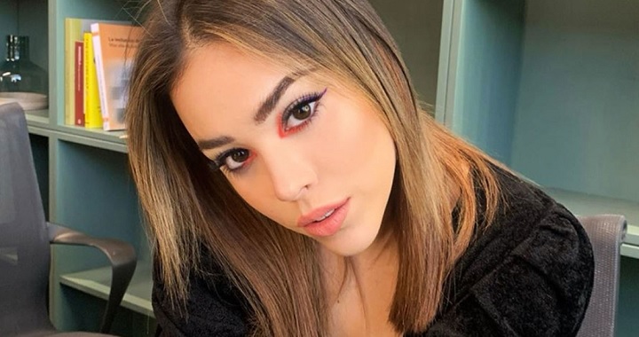 Danna Paola conmueve a usuarios de Tik Tok con emotivo concierto