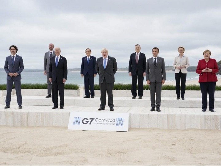 Anuncia G7 donación de mil millones de vacunas contra el covid a países pobres