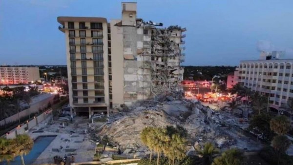 Al menos 51 desaparecidos tras colapso de un edificio en Miami