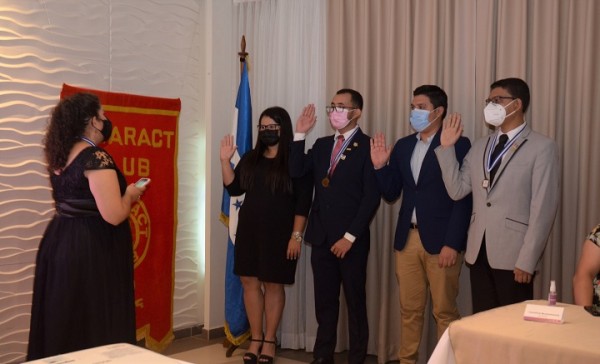 Club Rotaract Usula juramenta su nueva junta directiva para el período 2021-2022