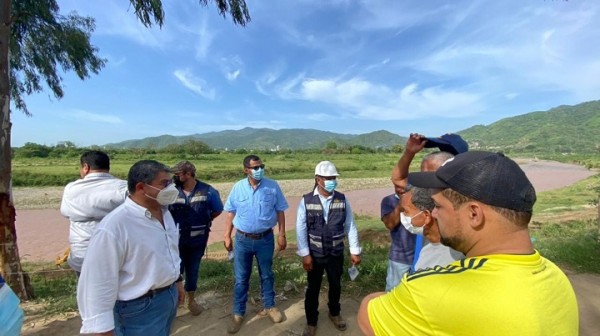 CCIVS inició los proyectos de protección de bordos del río Chamelecón