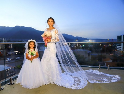 Felices Camila Monserrat con su madre Suyapa Vargas