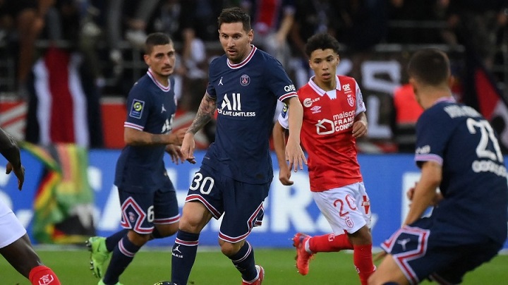 Messi debuta en la liga francesa con el PSG en Reims