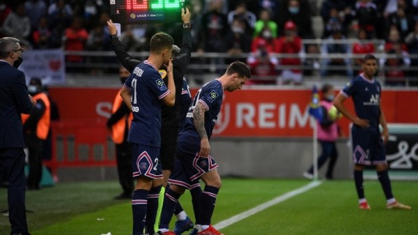 Messi debuta en la liga francesa con el PSG en Reims
