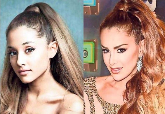 Lanzar avalancha críticas a Ninel Conde por compararse con Ariana Grande