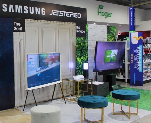 Imprégnale estilo a tus espacios con los nuevos televisores de Samsung Lifestyle TV en Jetstereo