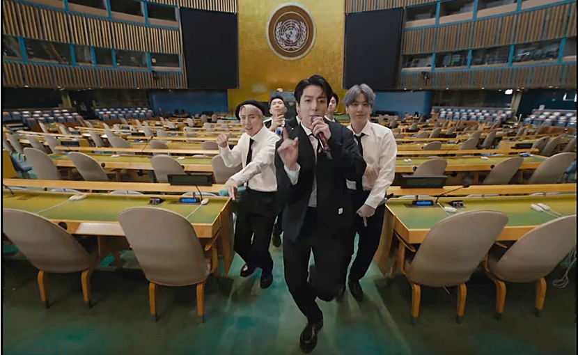 El grupo BTS ante la Asamblea General de la ONU aboga por vacunas, los jóvenes y el bienestar del planeta Tierra