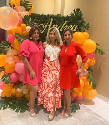 Andrea Zelaya y su exclusivo bridal shower estilo Tropical