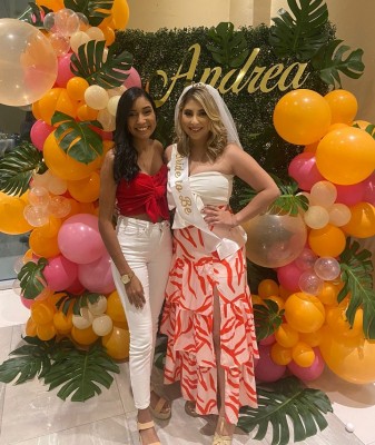 Andrea Zelaya y su exclusivo bridal shower estilo Tropical