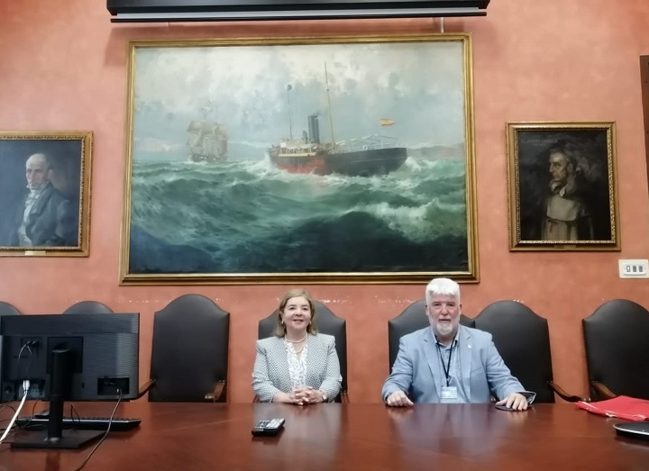 Rectora de UCENM realiza vista a Facultad de Náutica de la Universidad Politécnica de Catalunya para evaluar cooperación bilateral