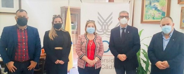 Rectora de UCENM realiza visita interinstitucional a la Universidad de Cádiz, España 