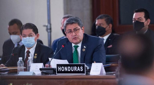 Presidente Hernández expone logros de su Gobierno para mejorar la seguridad en VI Cumbre de Celac en México