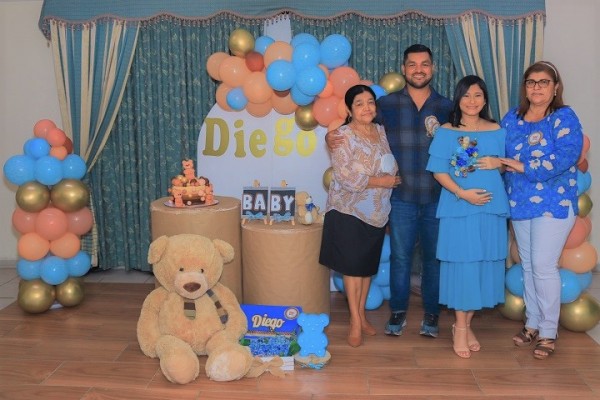 Un adorable baby shower para darle la bienvenida al pequeño Diego